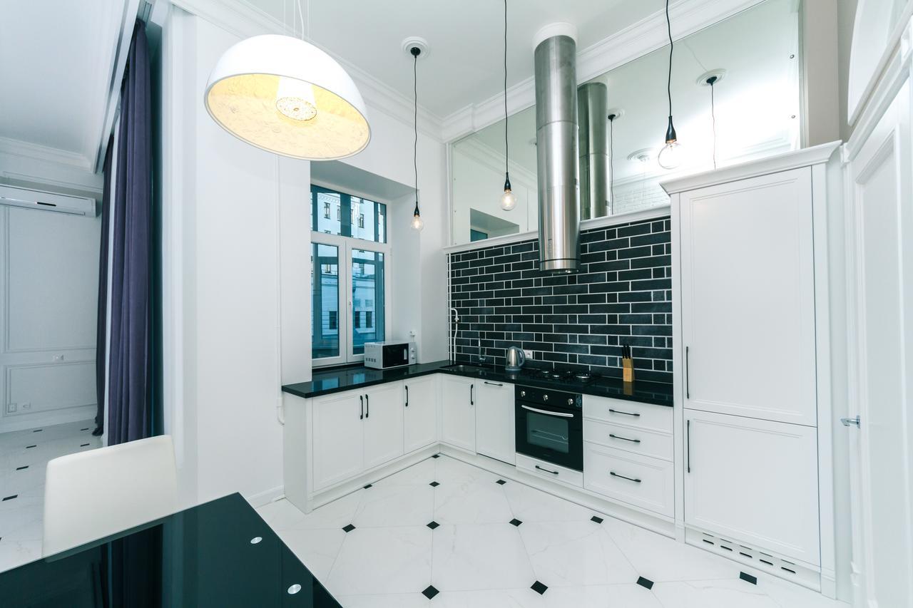 Vip Apartment Near Kreschatyk, 31А Pushkinska Street 基輔 外观 照片